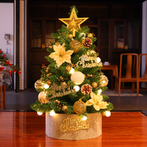 Korean version of mini 60cm small Christmas tree package Christmas decorations gift box counter desktop creative ornaments