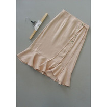 Er C314-507] counter brand new OL skirt skirt one-step skirt 0 17KG