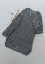 Full good cable N0C-202] counter brand Wool New bottoming womens dress 0 23KG