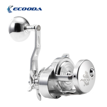 Iku slow shake to iron plate drum wheel drum wheel deep sea fishing boat fishing wheel full metal gapless fishing wheel fishing reel