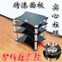 Dingyuan power amplifier rack audio speaker cabinet rack gallstone equipment equipment rack shock absorber nail tripod solid wood hifi