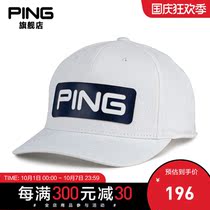 PING golf new mens ball cap sports sunshade breathable golf official duck tongue hat