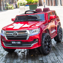  Childrens electric car four-wheeled remote control off-road car can sit double baby battery car four-wheel drive childrens toy car