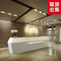 Reception desk Paint Creative simple modern fashion information desk Welcome desk Company office Beauty salon Bar