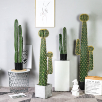 Cactus column ball simulation plant decoration large Nordic ins creative fake green plant potted indoor floor ornaments