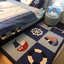 Childrens room carpet bedroom room bedside carpet boy living room game floor mat boy cartoon carpet can be customized