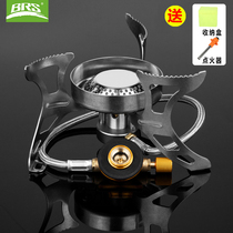 BRS outdoor camping portable stove Compact high-power camping stove Cassette gas stove Gas stove windproof stove