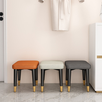 Household luxury entry stool entry shoes stool door change shoes stool bedroom bed stool net red fitting room small stool