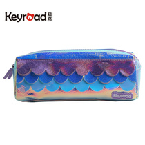 Qi Lu Trend Pupil Pen Bag Personality Female Stationery Bag Children Stationery Storage Pencil Bag Learning Supplies Female