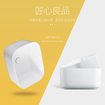 Deepened table basin Household balcony wash basin Bathroom wash basin Large capacity wash basin plus high art basin