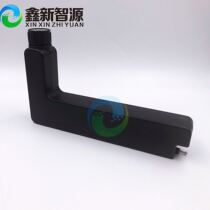 uv printer cartridge plate machine ink pot 200ml L type small ink cartridge ink barrel uv universal machine bending ink bottle