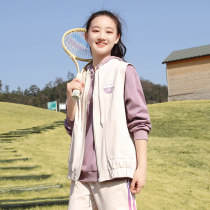Middle School students set autumn girls college style loose leisure Korean youth sports high school students two sets