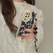 Applicable Huawei p50 mobile phone shell p40pro mobile phone sleeve nova9 glory 50 advanced senses p50e hanging rope chain p30pro anti-fall protection shell 8se female section 7 all-bag small crowdsourced