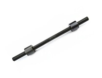   Positive and negative teeth two-way screw T10 20 30 T40 trapezoidal screw t-type screw screw nut