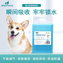 Dog urine pad pet diaper absorbent pad 100 cat diaper Teddy diaper thick deodorant sanitary pad supplies