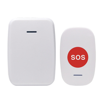 Elderly alarm emergency button for help patients toilet bedside one-button call rescue Bell machine children wireless safety Bell doorbell disabled call bell home elderly pager