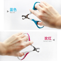 Pet nail clippers stainless steel dog cat and rabbit nail clippers cat supplies nail clippers scissors