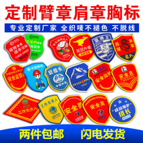 Security Arm Badge Accessories accessories Property Cell Security suit Chest Emblems Chest emblems full set
