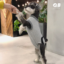 Pet Dog Kennel Cat Menopause Anti-Licking Sweatshirt Physiology Pants Anti Harassing Pants Snownery Teddy Biumami