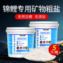 Fish pond aquarium aquarium aquarium ornamental fish special koi cold water fish sterilization salt tropical fish disinfection salt sea salt mineral salt