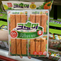 Korean guest beauty crab stick 600g hand-torn crab willow stick instant hot pot crab meat stick Li Jiaqi Net red food