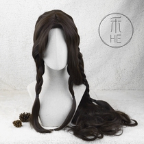 (He) cos wig sword Sanchi Ming teaches Loli Meow simulation scalp wig spot