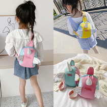 Children's chest bag for boys and girls Korean version of small crossbody bag children fashion cute girl baby backpack waist bag tide