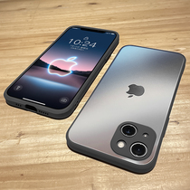 iphone13 mobile phone case New frosted glass Apple 13 all-inclusive ultra-thin anti-drop 13promax advanced sense men and women fashion 13pro Tide brand couple Net Red 13 silicone soft mobile phone