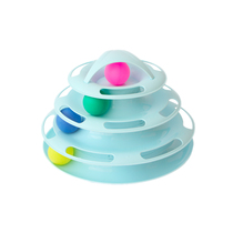 Cat Toys Love Cat Turntable Ball Three-layer Cat Kitten Kitty Kitty Kitty Toys Cat Toys Cat Toys