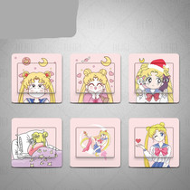 Switch border cover simple to stick with panel decoration wall sticker cover ugly sticker socket embellishing border anti-dirty