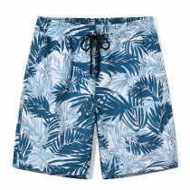 home daily Beach pants mens quick-drying waterable five-point pants loose seaside shorts anti-embarrassment swimming trunks