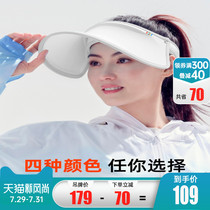 Anta hat womens summer 2021 new day sunscreen cover sun cover face thin breathable outdoor no empty top hat men