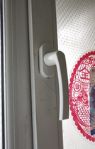 All-metal plastic steel door window drive handle handle linkage handle handle handle lock Push Pull inner door and window turn handle