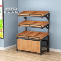 Supermarket shelf display rack Fruit shelf creative multi-layer fruit shop fruit display box commercial vegetable rack