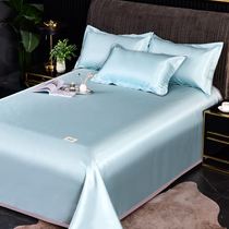 High-end ice silk cool mat washed in summer bed ice silk mat machine washable summer new cool mattress bed linen cool and soft