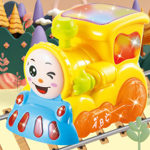 Early education storytelling machine light train universal multi-function educational toy 0-3 baby music player