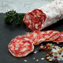 French Bastides Batida salami dry sausage air-dried original taste of salami sausage with a savory flavor of the sausage