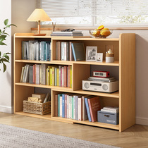 Bookshelves rack floor leaning against wall modern minimalist small living room Home net red telescopic storage cabinet Easy bookcase