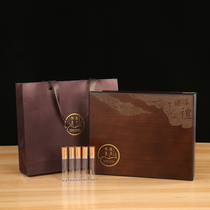 New Cordyceps box 10 Cordyceps packaging box 20 tube gift box 30 bottles Cordyceps gift box wooden box Stock