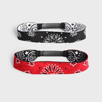 Fashion original tide brand cashew flower headband Cool Li Sidani headwear ins antiperspirant headband sports headscarf headband