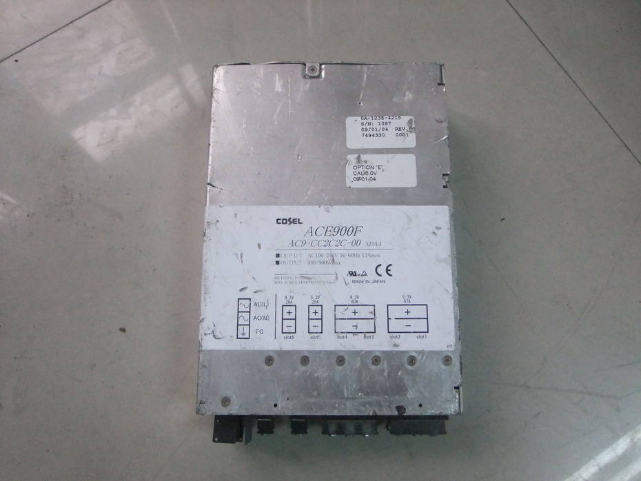 Dismantle the original Japanese Cossel ACE900F AC9-CC2C2C-00 switch power supply imported power supply