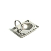Square floor buckle 48x38 stainless steel 316 marine yacht floor buckle castings can be customized