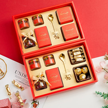 Hand gift female bridesmaid wedding wedding gift Baby Full Moon birthday 100 day feast wedding candy gift box finished product