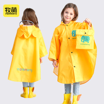 Childrens raincoat Female parent-child Rain cape Kindergarten Child elementary school children schoolboy schoolboy schoolboy school clothes all over the body