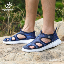 Exploratory outdoor TECTOP summer couple men and women couple breathable quick-drying hollow casual shoes sports wading into the stream shoes