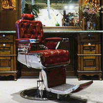 BarBer mens oil head hair chair Hair salon dedicated barber shop hair cutting lift can be put down shaving chair