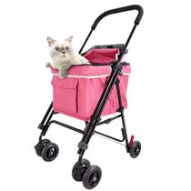 Cat pet trolley pet trolley mini machine dog ibiyaya scheming trolley foldable teddy