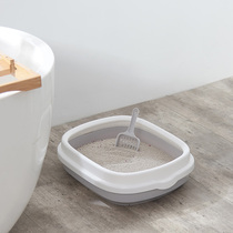 Cat litter box small cat small milk cat special space saving small toilet cat sand basin excreta cat supplies deodorant