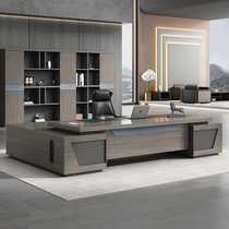 Bosdesk office table and chair combination simple modern large Class table Chinese manager president office desk office furniture