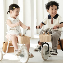 Kidpop retro childrens tricycle bicycle 2-4 years old baby scooter infant birthday gift